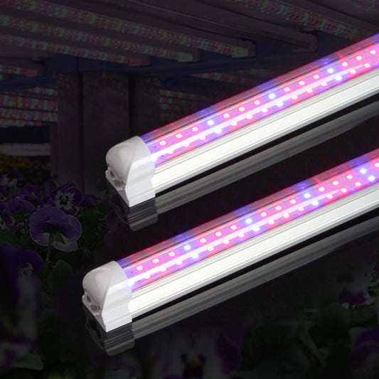 SANYIBA Commercial Hydroponic Full Spectrum Aluminum LED Grow Lights with Bloom Support for Indoor Plant Growth