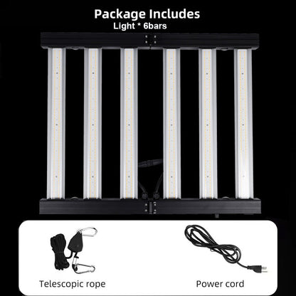 Sanyiba Led Uv Dimmable Foldable 320 Watt 300w Full Spectrum 3x3 samsung Lm301b Lm281b Hydroponic Plant Led Grow Light